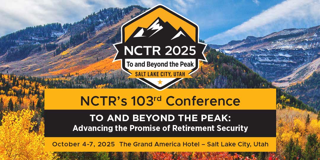 NCTR's 103rd Conference Oct 4-7th